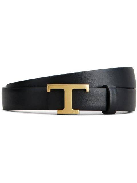 Tod's T-Timeless leather belt - Black - zdjęcie produktu nr 1