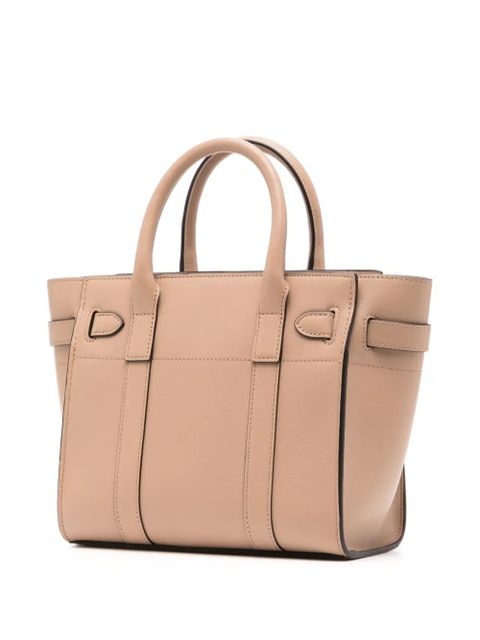 Mulberry Zipped Bayswater leather mini bag - Pink