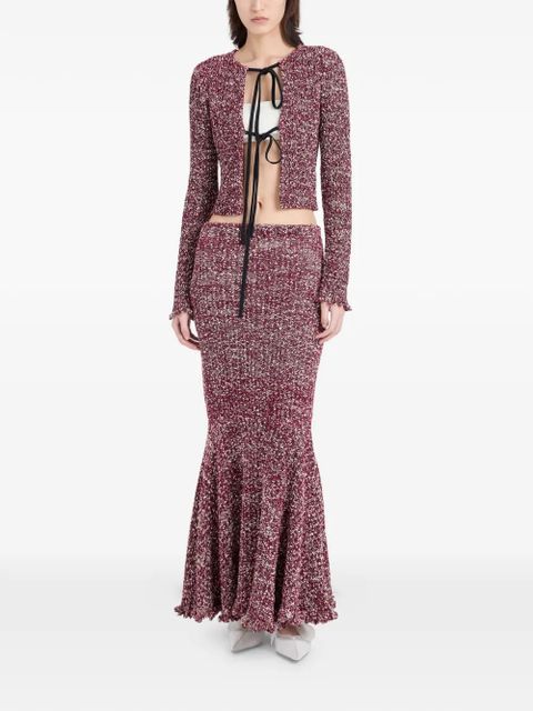 Proenza Schouler Colette maxi skirt - Red - zdjęcie produktu nr 2