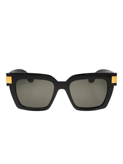 Gucci Eyewear GG-detail square sunglasses - Black - zdjęcie produktu nr 1