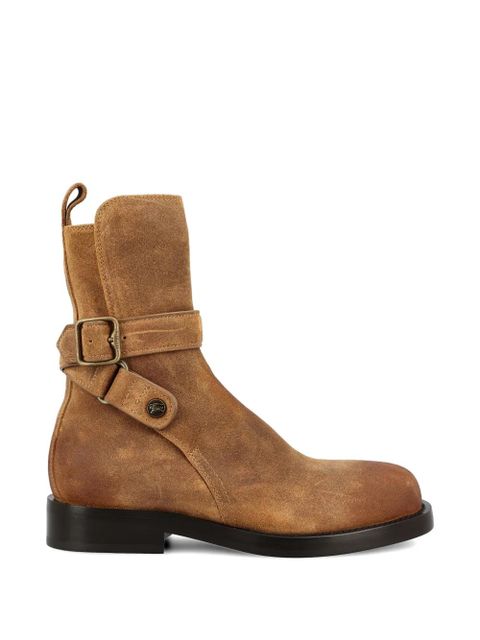 Burberry buckle strap boots - Brown - zdjęcie produktu nr 1