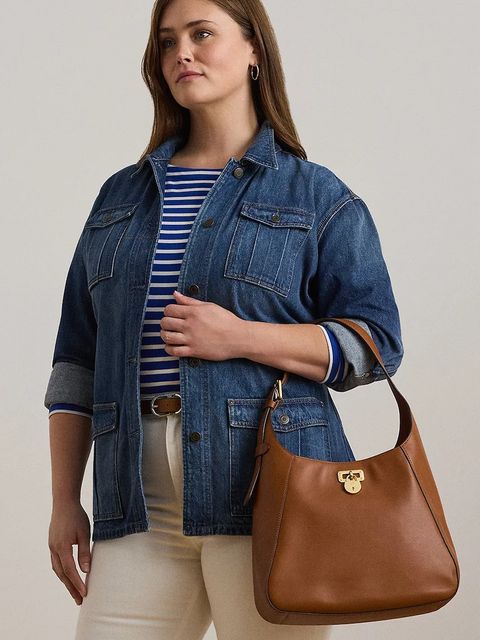 Lauren Ralph Lauren torebka skórzana