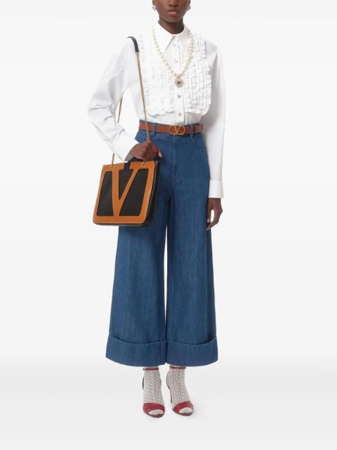 Valentino Garavani medium Viva Superstar leather tote bag - Black