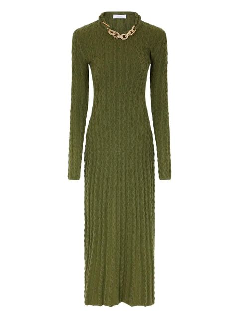 Rabanne wool maxi dress - Green - zdjęcie produktu nr 1