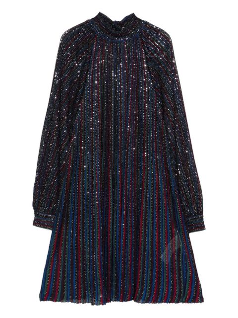 Missoni striped sequin-embellished dress - Blue - zdjęcie produktu nr 2