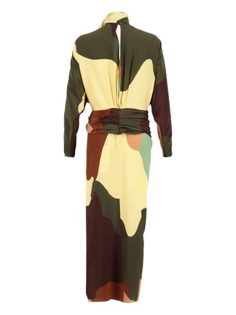 Johanna Ortiz Essence wrap dress - Neutrals