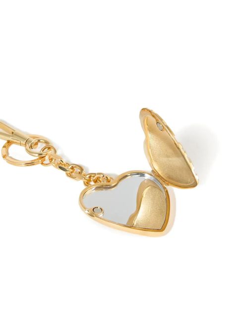 PUCCI heart mirror keyring - Yellow