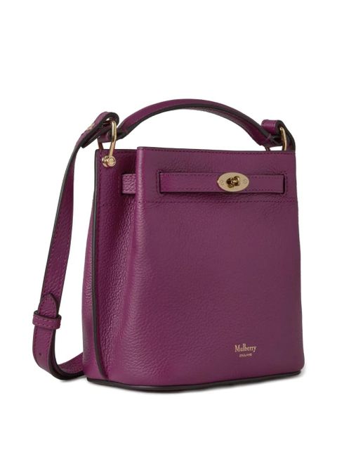 Mulberry bucket clasp mini bag - Purple