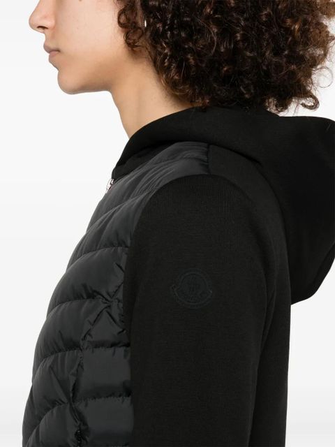 Moncler padded quilted jacket - Black