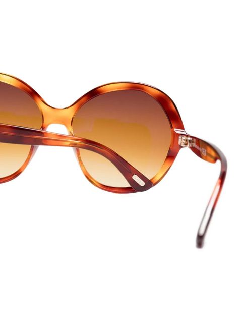 TOM FORD Eyewear round-frame sunglasses - Brown