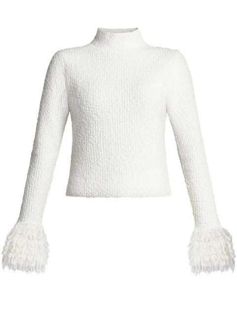 Aje textured-finish top - White