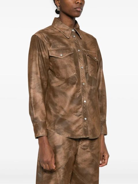 MARANT ÉTOILE Karima shirt - Brown