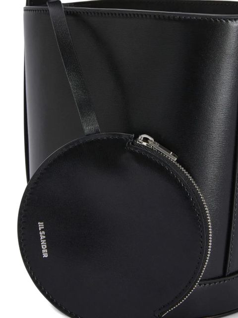 Jil Sander Cannolo bucket bag - Black