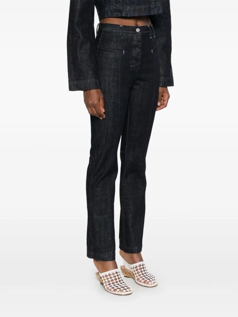 Jacquemus Le De-Nimes Norma jeans - Blue