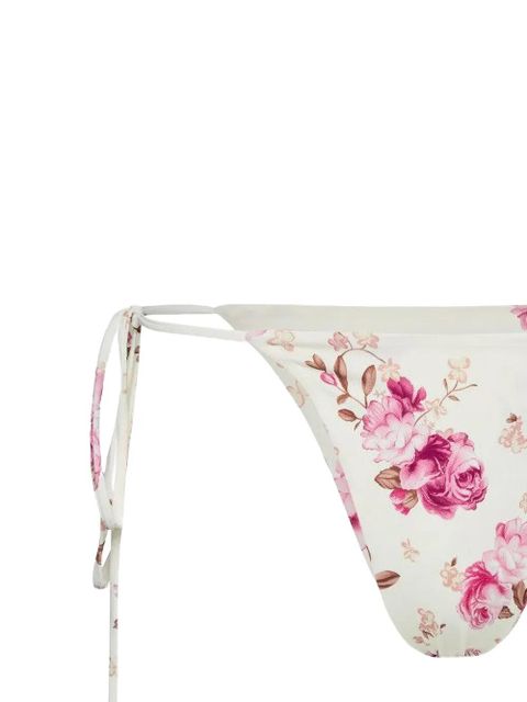 Magda Butrym floral-print tie-side bikini bottoms - Neutrals - zdjęcie produktu nr 2