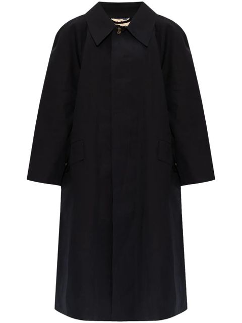 Marni single-breasted cotton coat - Black - zdjęcie produktu nr 1