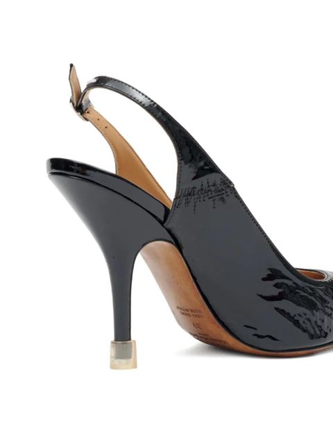 Maison Margiela 100mm slingback pumps - Black