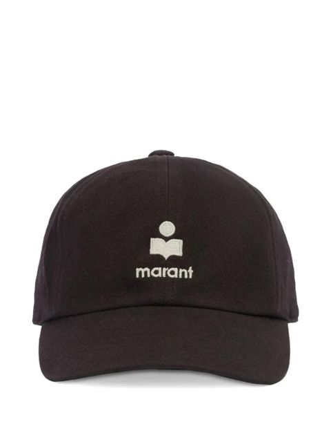 ISABEL MARANT Tomas embroidered cap - Black - zdjęcie produktu nr 1