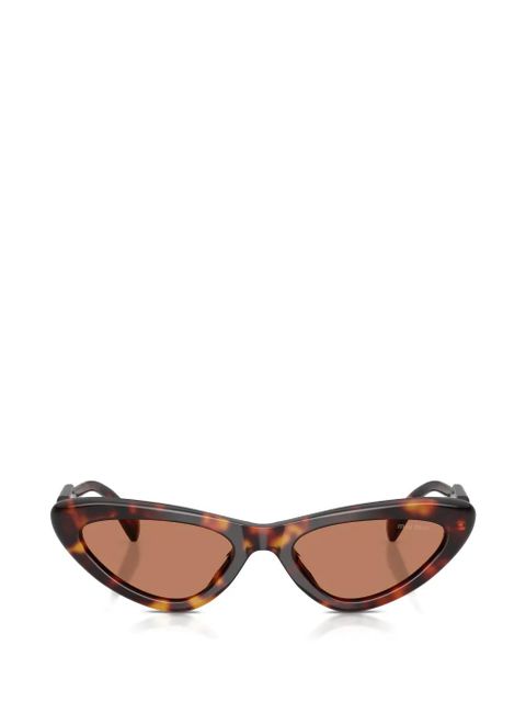 Miu Miu Eyewear cat-eye sunglasses - Brown - zdjęcie produktu nr 1