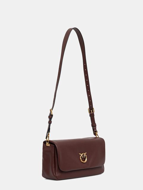 Pinko torebka skórzana Horizontal