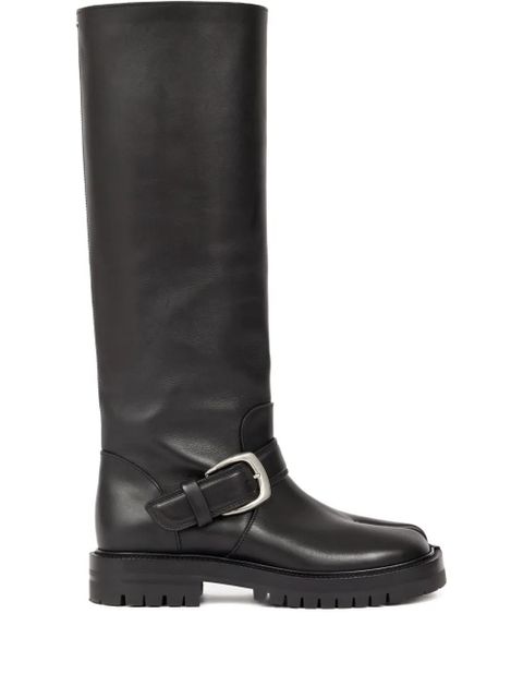 Maison Margiela Tabi County Knee Boots - Black - zdjęcie produktu nr 1