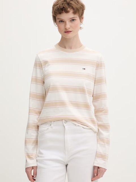 Tommy Jeans longsleeve damski bawełniany - zdjęcie produktu nr 2