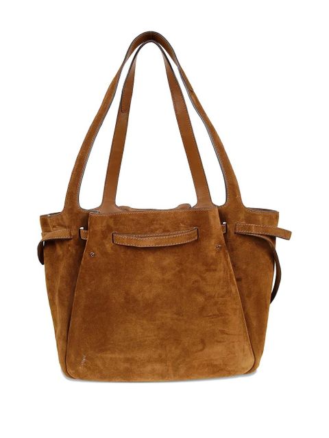 Tory Burch Romy leather tote bag - Brown - zdjęcie produktu nr 2