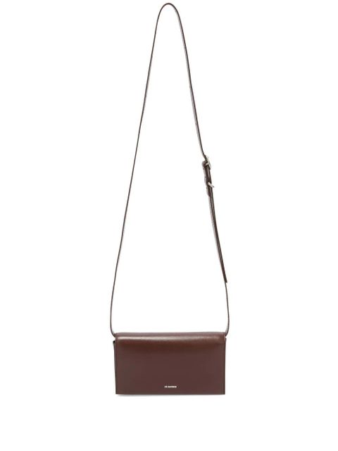 Jil Sander small All-Day crossbody bag - Brown - zdjęcie produktu nr 1
