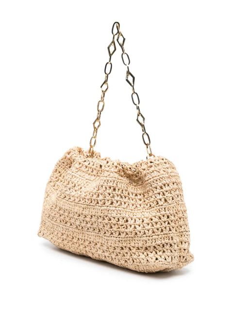 Ba&Sh June raffia tote bag - Neutrals