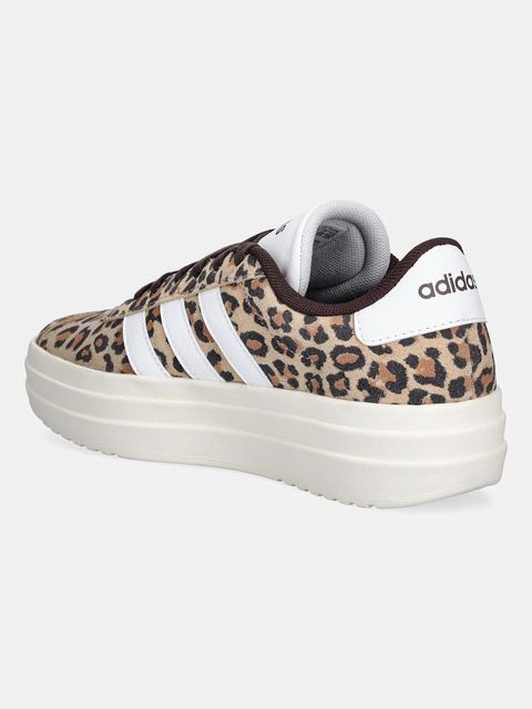 adidas sneakersy zamszowe Vl Court Bold kolor beżowy JS4376 - zdjęcie produktu nr 2