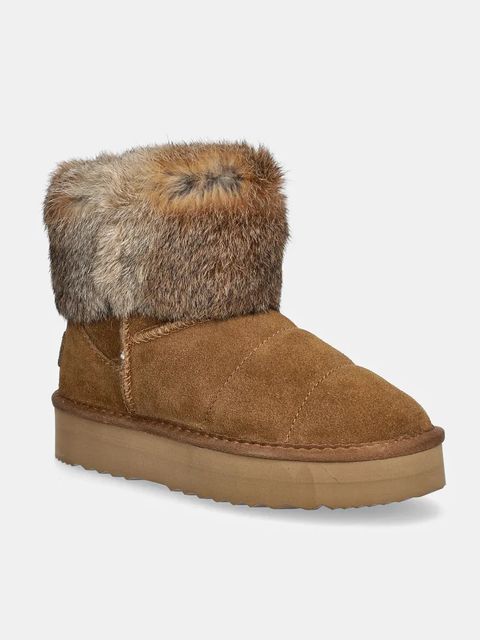 Patrizia Pepe Girl śniegowce zamszowe - zdjęcie produktu nr 2