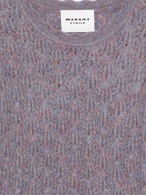 MARANT ÉTOILE Obeline round-neck sweater - Blue - zdjęcie produktu nr 2