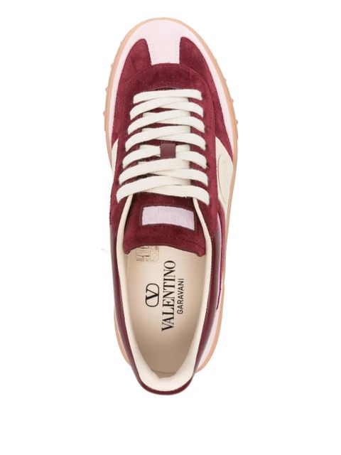 Valentino Garavani Upvillage paneled sneakers - Red
