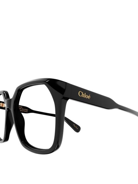 Chloé Eyewear square-frame glasses - Black