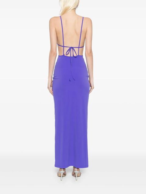 Christopher Esber Lycra dress - Purple