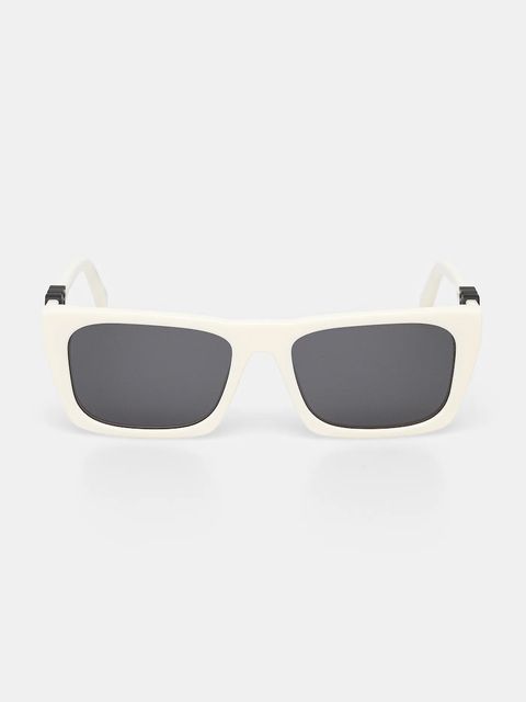Off-White okulary kolor biały OERI13E_560107