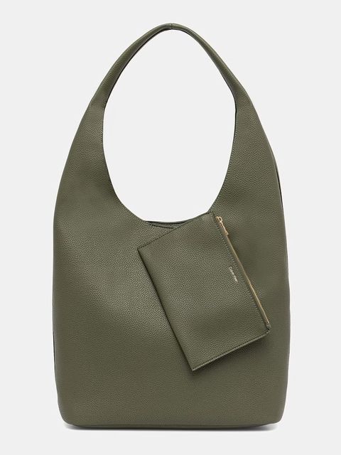 Calvin Klein torebka worek damska z imitacji skóry - zdjęcie produktu nr 1