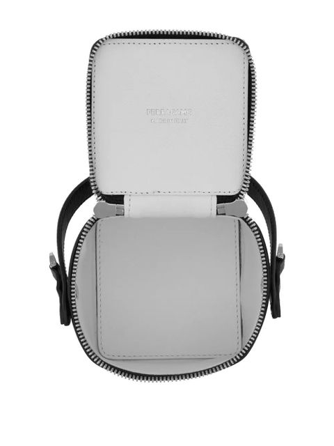 Ferragamo Micro leather mini bag - Black