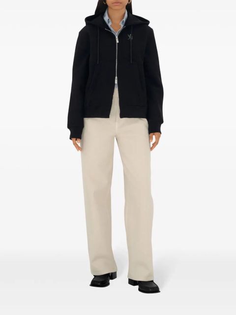 Burberry Thistle logo hoodie - Black