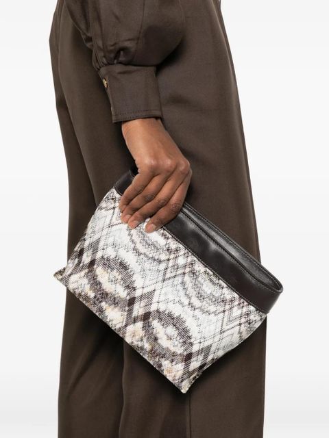 Missoni patterned trim shoulder bag - Brown - zdjęcie produktu nr 2