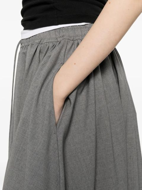 Max Mara drawstring skirt - Grey