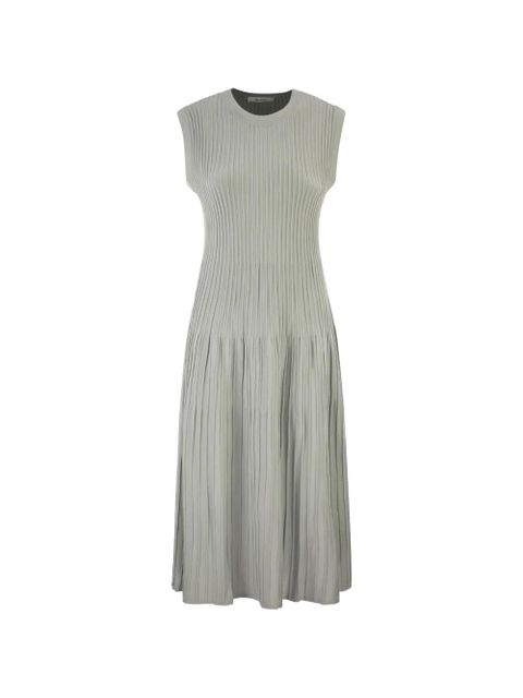 Max Mara ribbed round-neck midi dress - Green - zdjęcie produktu nr 1