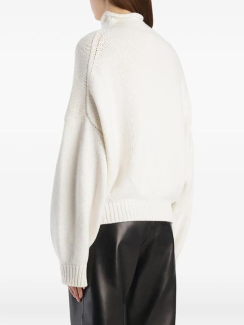 KHAITE Juniper sweater - White