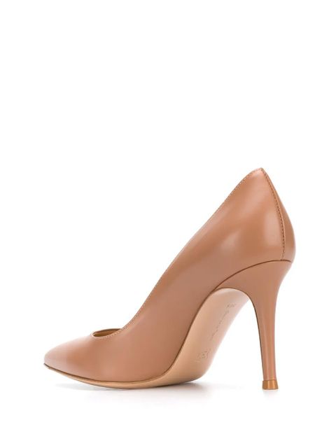 Gianvito Rossi pointed toe pumps - Neutrals - zdjęcie produktu nr 2