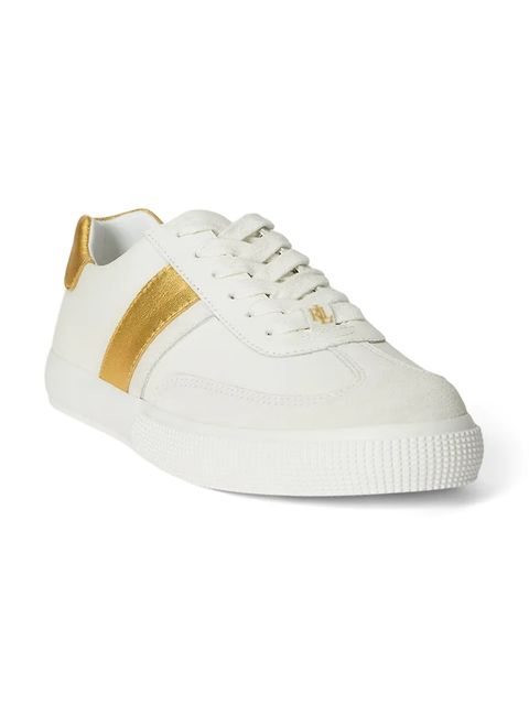 Lauren Ralph Lauren sneakersy skórzane Braylee - zdjęcie produktu nr 1