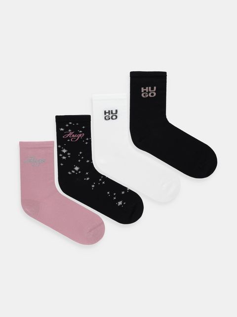 HUGO skarpetki 4-pack kolor czarny 50546396 - zdjęcie produktu nr 1