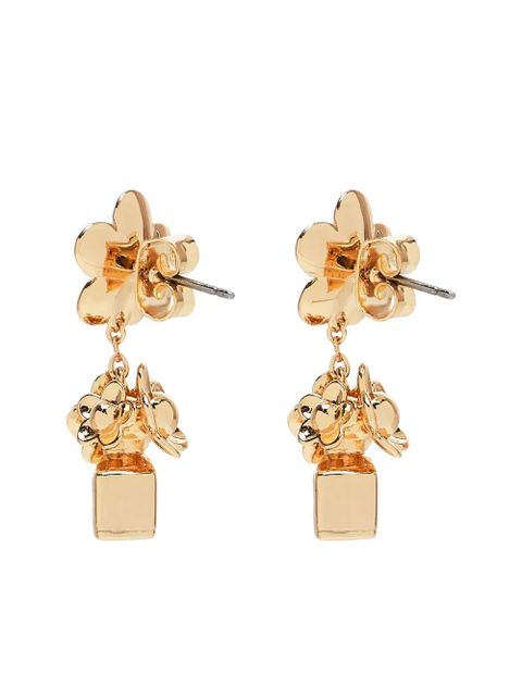 Marc Jacobs flower-fragrance earrings - Gold - zdjęcie produktu nr 2