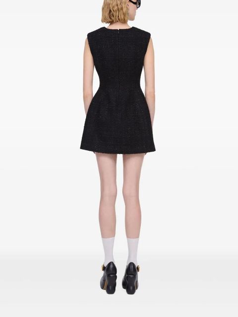 Marc Jacobs tweed mini dress - Black - zdjęcie produktu nr 2