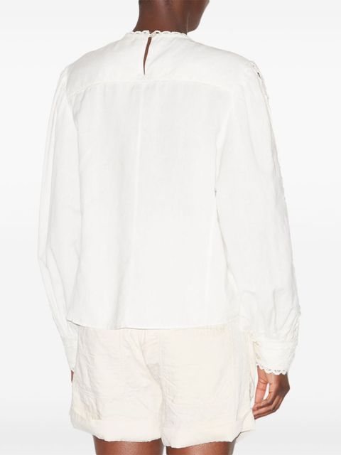 MARANT ÉTOILE Valmira top - White