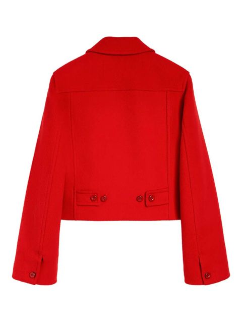 Jil Sander wool jacket - Red